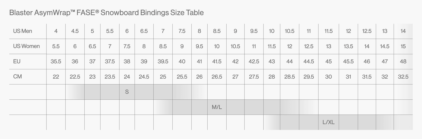 Bataleon Blaster AsymWrap™ FASE® Womens Bindings